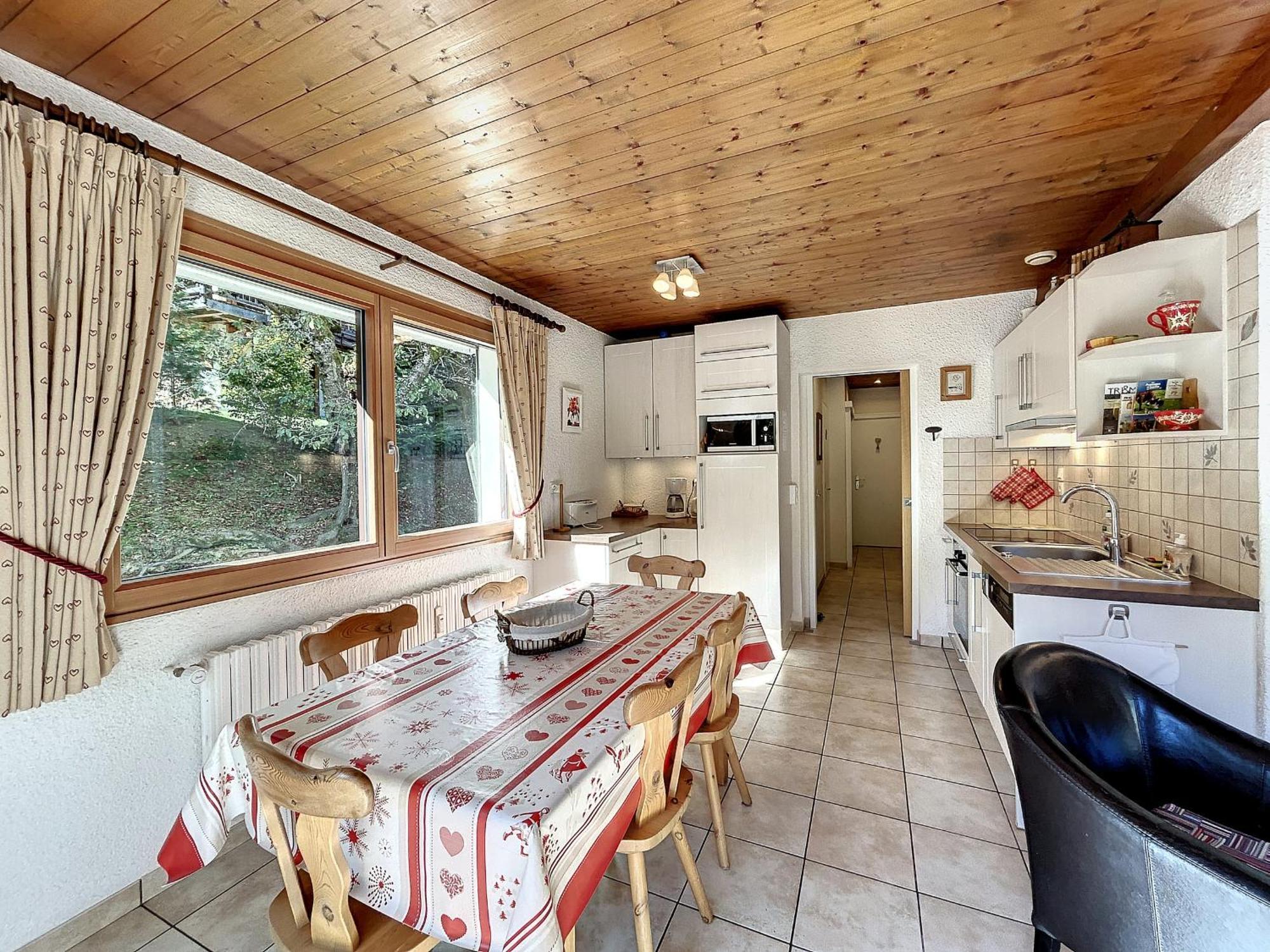 Bel Apt Au Centre De Combloux Avec Jardin, Balcon, Wifi Et Parking A 300M Des Commerces - Fr-1-560-52 Экстерьер фото